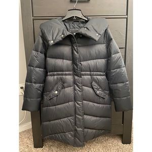 Hollister Black Puffer Parka | Size S